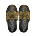 Boho Spiritual Dragonfly Print Slippers