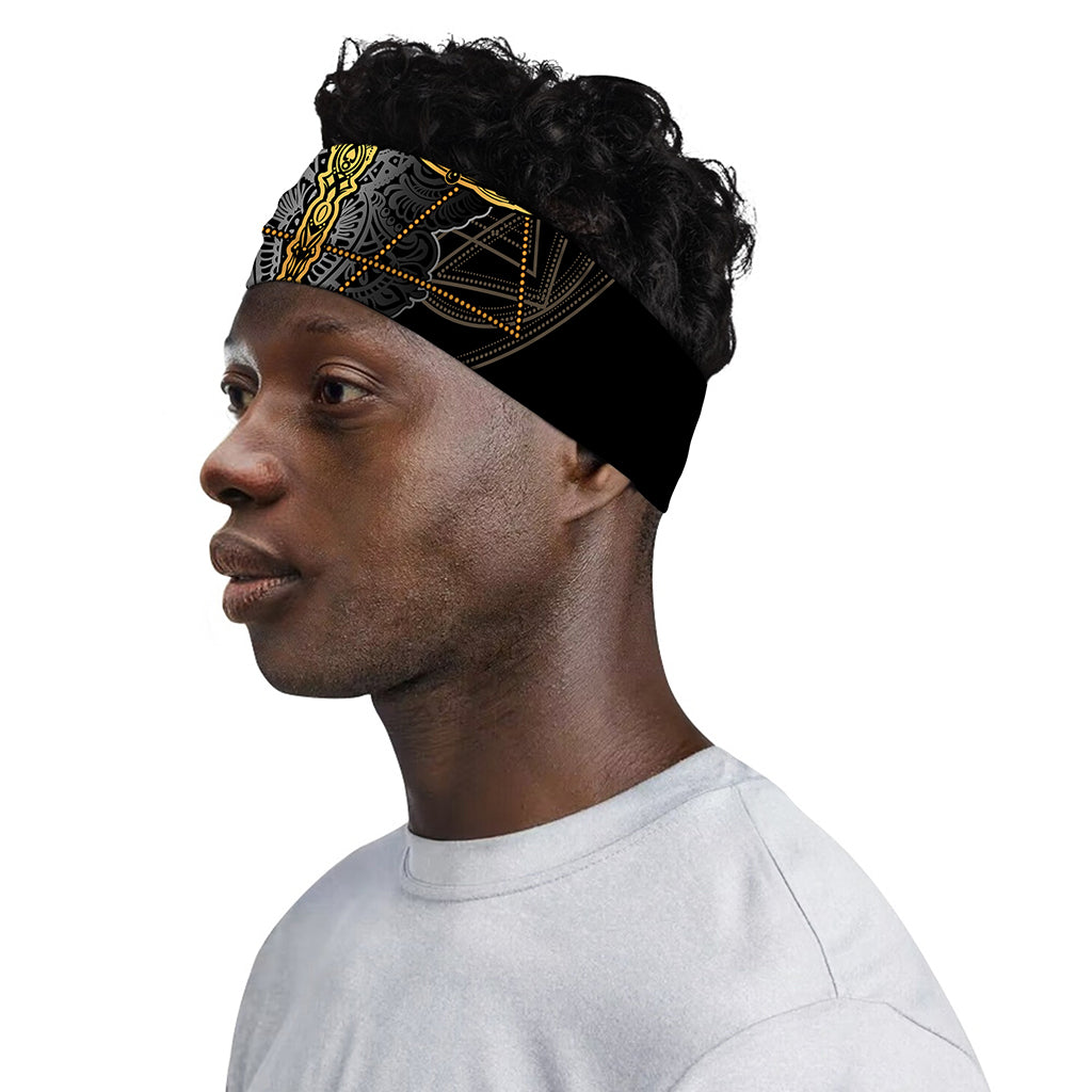 Boho Spiritual Dragonfly Print Sports Headband