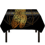 Boho Spiritual Dragonfly Print Tablecloth