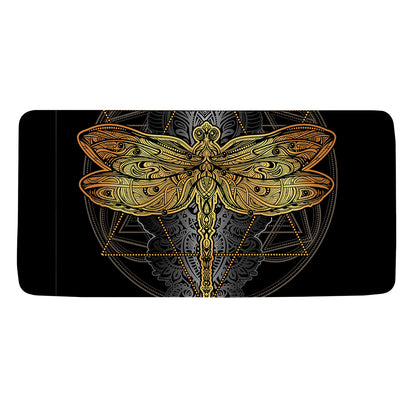 Boho Spiritual Dragonfly Print Towel
