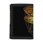 Boho Spiritual Dragonfly Print Trifold Wallet