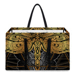 Boho Spiritual Dragonfly Print Utility Tote Bag