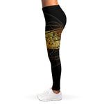 Boho Spiritual Dragonfly Print Women's Leggings