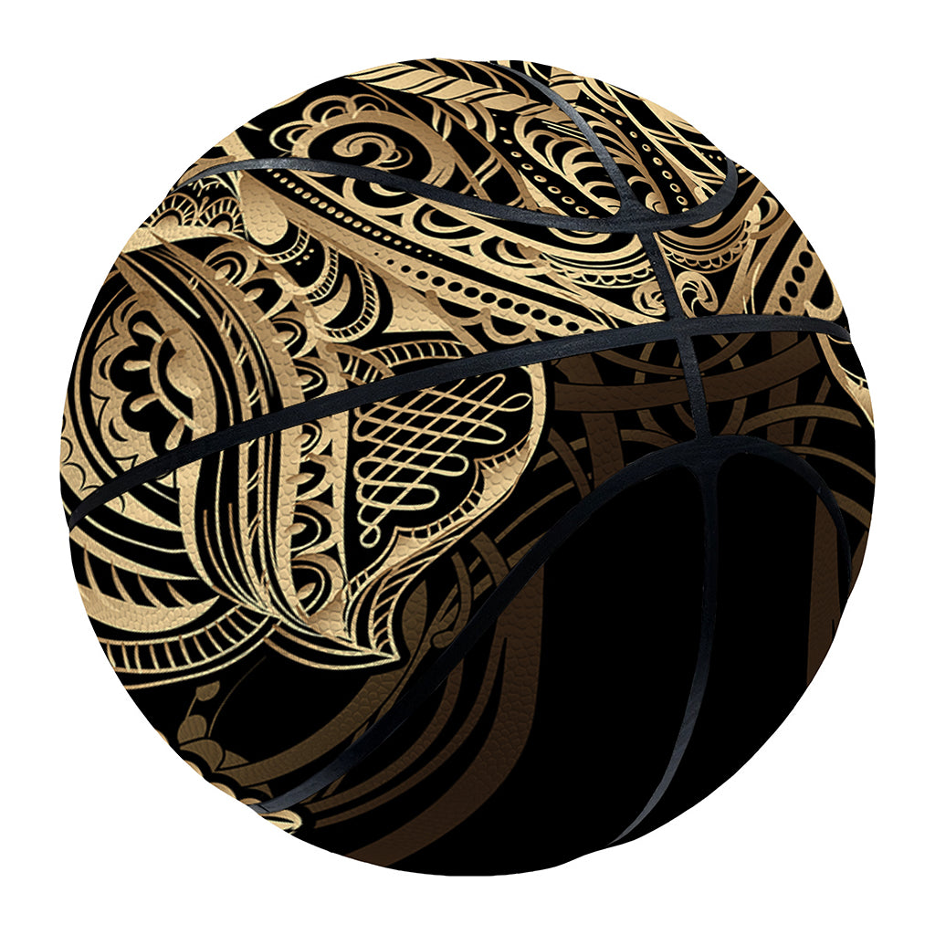 Boho Spiritual Lotus Print Basketball