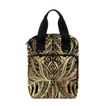 Boho Spiritual Lotus Print Bible Tote Bag