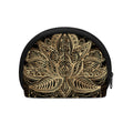 Boho Spiritual Lotus Print Coin Purse