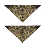 Boho Spiritual Lotus Print Dog Bandana