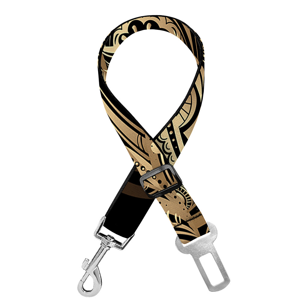 Boho Spiritual Lotus Print Dog Seat Belt