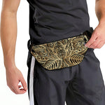 Boho Spiritual Lotus Print Fanny Pack