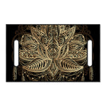 Boho Spiritual Lotus Print Golf Cart Seat Cover