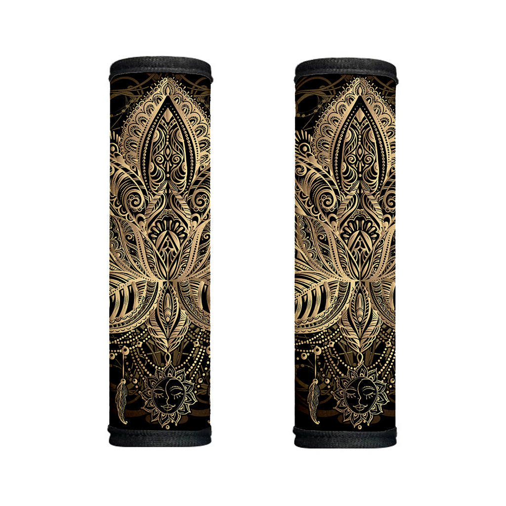 Boho Spiritual Lotus Print Handle Covers