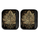 Boho Spiritual Lotus Print Handle Covers
