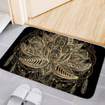 Boho Spiritual Lotus Print Indoor Door Mat