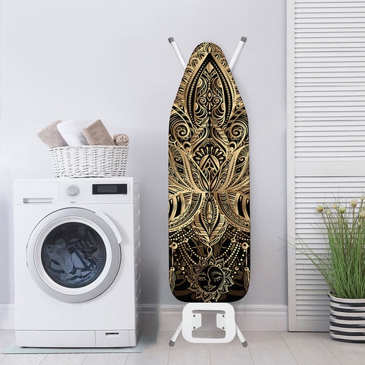 Boho Spiritual Lotus Print Ironing Board Cover