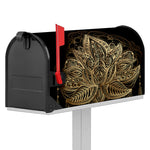 Boho Spiritual Lotus Print Mailbox Cover
