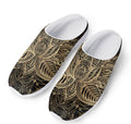 Boho Spiritual Lotus Print Mesh Casual Shoes