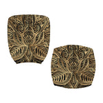 Boho Spiritual Lotus Print Office Chair Cover