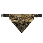 Boho Spiritual Lotus Print Over The Collar Dog Bandana
