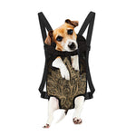 Boho Spiritual Lotus Print Pet Carrier Backpack