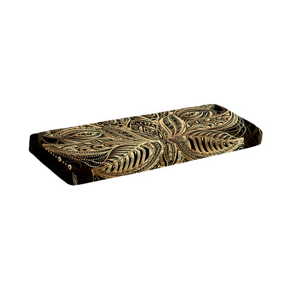 Boho Spiritual Lotus Print Piano Keyboard Cover