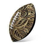 Boho Spiritual Lotus Print Rugby Ball