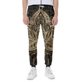 Boho Spiritual Lotus Print Joggers