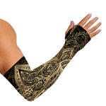 Boho Spiritual Lotus Print Sun Protection Arm Sleeves