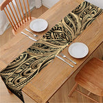 Boho Spiritual Lotus Print Table Runner