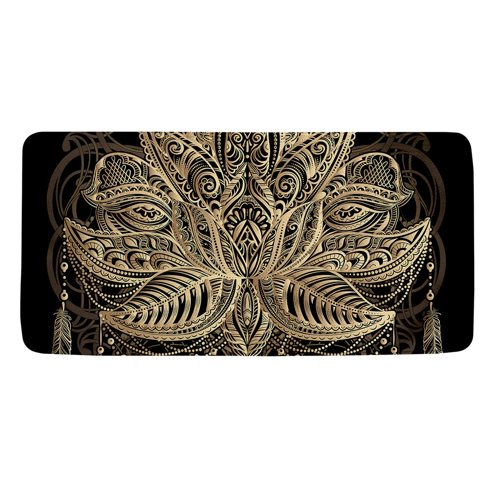 Boho Spiritual Lotus Print Towel