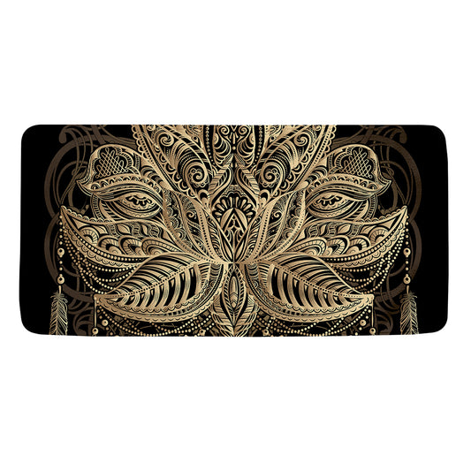 Boho Spiritual Lotus Print Towel