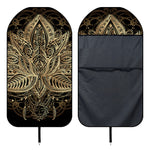 Boho Spiritual Lotus Print Waterproof Car Seat Cover