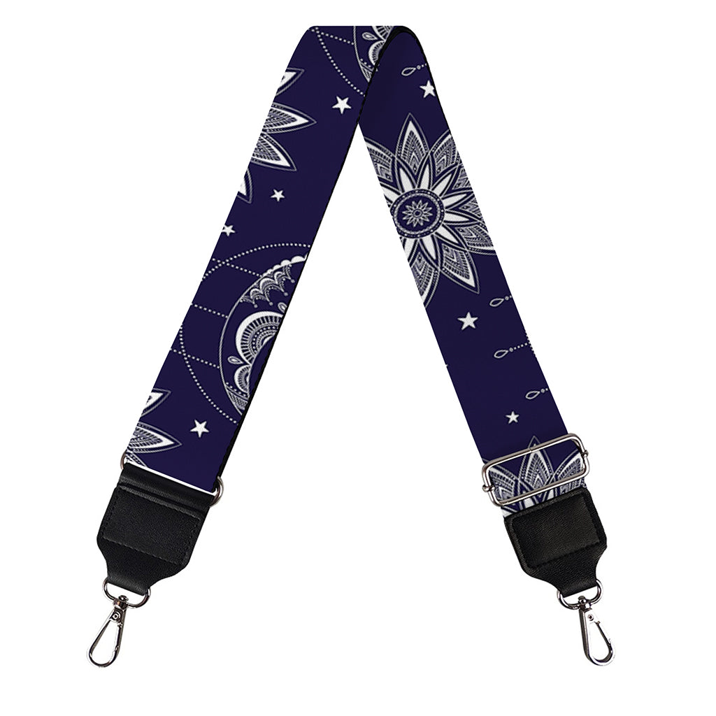 Boho Sun And Moon Pattern Print Bag Strap