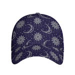 Boho Sun And Moon Pattern Print Baseball Cap