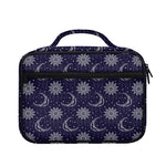 Boho Sun And Moon Pattern Print Briefcase Bible Bag