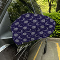 Boho Sun And Moon Pattern Print Car Side Mirror Covers