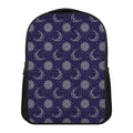Boho Sun And Moon Pattern Print Casual Backpack