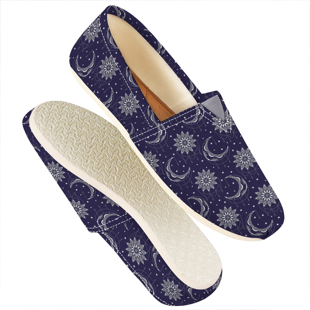 Boho Sun And Moon Pattern Print Casual Shoes