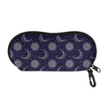 Boho Sun And Moon Pattern Print Glasses Case