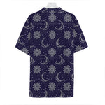 Boho Sun And Moon Pattern Print Hawaiian Shirt