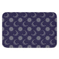 Boho Sun And Moon Pattern Print Indoor Door Mat