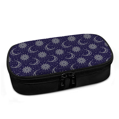 Boho Sun And Moon Pattern Print Insulin Cooler Travel Case