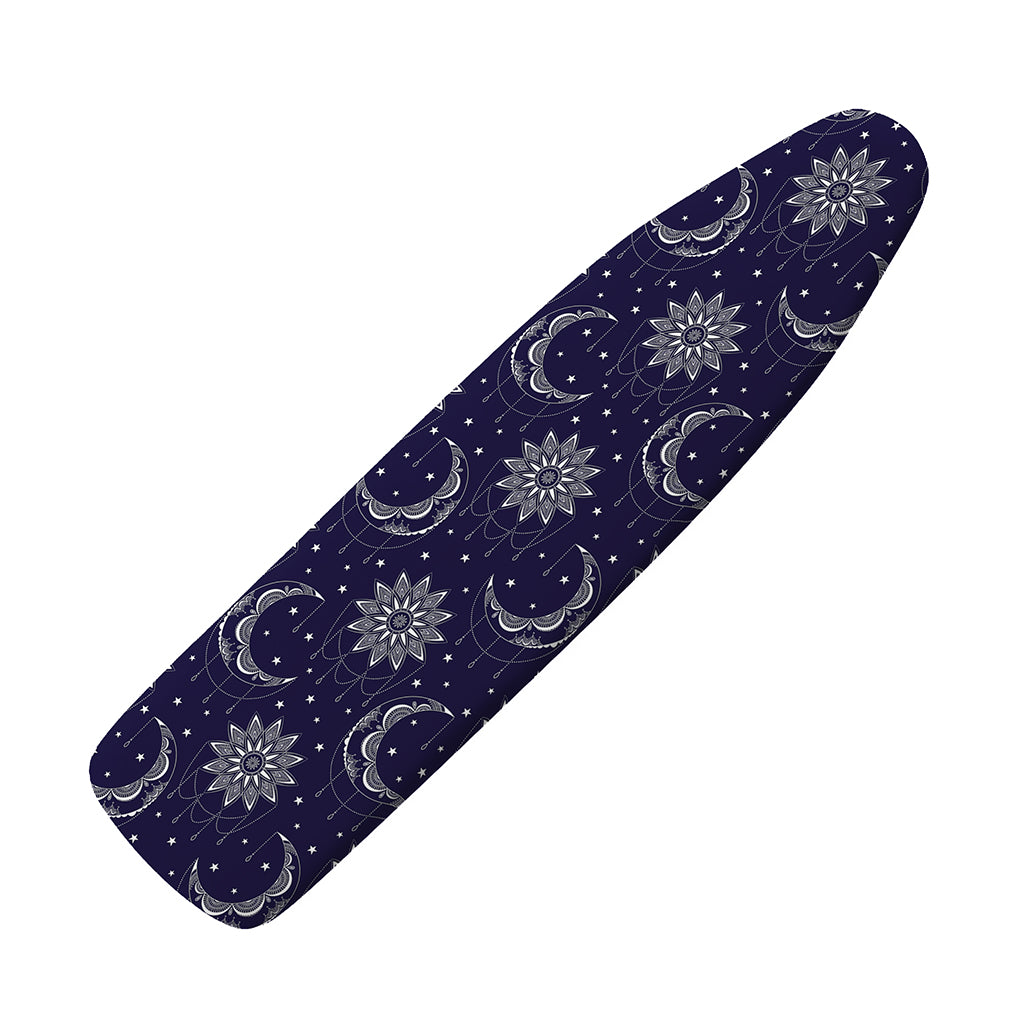 Boho Sun And Moon Pattern Print Ironing Board Cover