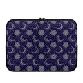 Boho Sun And Moon Pattern Print Laptop Sleeve