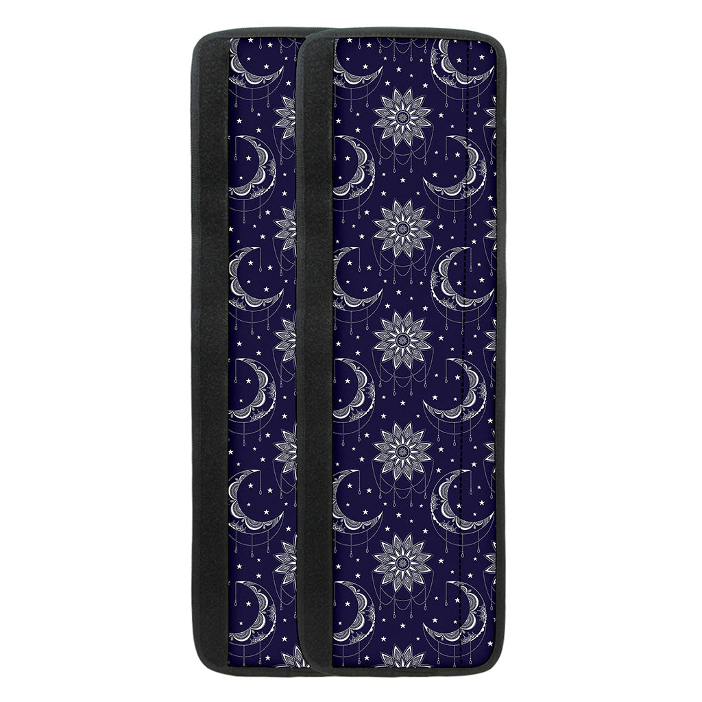Boho Sun And Moon Pattern Print Refrigerator Handle Covers