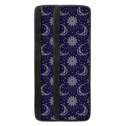 Boho Sun And Moon Pattern Print Refrigerator Handle Covers