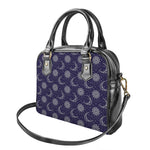 Boho Sun And Moon Pattern Print Shoulder Handbag