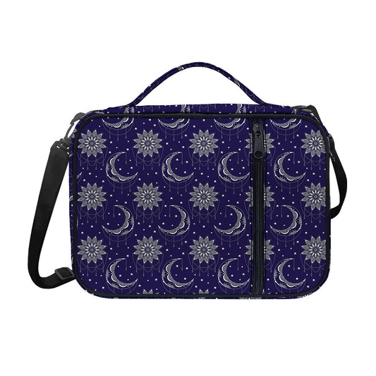 Boho Sun And Moon Pattern Print Shoulder Strap Bible Bag