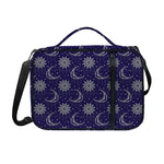 Boho Sun And Moon Pattern Print Shoulder Strap Bible Bag