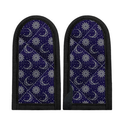 Boho Sun And Moon Pattern Print Skillet Handle Cover