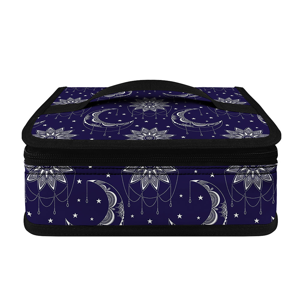 Boho Sun And Moon Pattern Print Small Lunch Bag